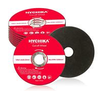 HYCHIKA Disco de Corte 125 Metal, 10 Pedazos Discos Corte Metal para Metal Hierro, accesorio para amoladoras 125 mm 1.2 mm 22.2 mm