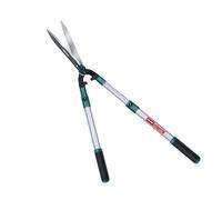 HYCHIKA Tijeras Cortasetos Telescopico Manual 111CM, Tijeras de Podar Cortasetos, Cuchillas de Acero Templado, Hoja de 214 MM, Tijeras Jardin Para Podar Setos y Arbustos