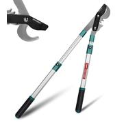 HYCHIKA Tijeras de Podar Telescopicas 99CM, Telescopic Pruning Shears, Tijera de Ahorro de Trabajo con Cuchillas Afiladas, Diámetro de Corte: Ø50 mm max., para Ramas Frescas y Marchitas