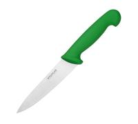 Hygiplas C864 - Cuchillo de cocina (16,5 cm), color verde