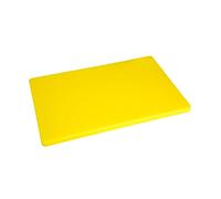 Hygiplas Dm002 de grosor baja densidad tabla de cortar, amarillo