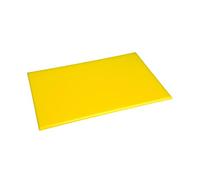 Hygiplas F156 anti microbiana de alta densidad Tabla de cortar, amarillo