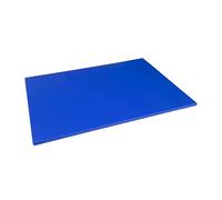 Hygiplas Tabla de cortar azul grande de baja densidad para pescado crudo - 60x45cm