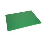 Hygiplas Tabla de cortar en color verde, baja densidad, 10 x 600 x 450 mm