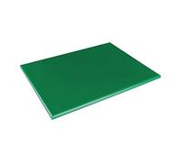 Hygiplas Tabla de cortar extragruesa en color verde, baja densidad, 20 x 600 x 450 mm