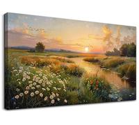 hyidecorart Paisaje Moderno Cuadro Decoracion Salon Dormitorios 73x146 cm