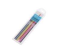 HYROOY 1 caja de repuesto para portaminas de color de 0,7 mm, mina borrable para estudiantes
