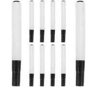 HYTROVE 10piezas Rotuladores Recargables para Pizarra de Escritura Punta Redonda Marcadores Vacíos para Pintura Reutilizables para Profesores y Estudiantes Oficina y Aula