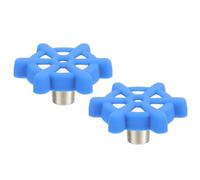 HYTROVE 2 Tiradores de Rueda de Timón Náuticos de Goma Flexible para Cajones y Armarios, Fáciles de Instalar, Resistentes y Decorativos para Mobiliario del Hogar