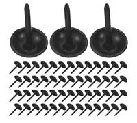 HYTROVE 300 Tachuelas Decorativas Negras de Hierro para Muebles Vintage, Clavos para Tapicería Fácil Instalación, Ideales para Puertas y Decoración del Hogar DIY
