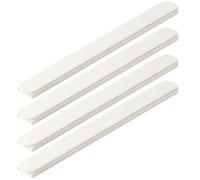 HYTROVE 4 Guías Deslizantes y Diseño Clásico Instalación Fácil en Hips Blanco para Cajones de Tocador para Armarios y Puertas Ocultas
