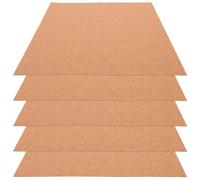 HYTROVE 5 Hojas Rollo de Tablero de Corcho para Pared Función de Tablón de Anuncios, Material de Corcho Duradero y Organización sin Esfuerzo para Oficina y Hogar
