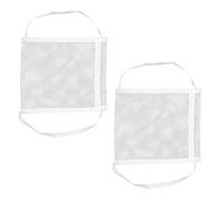 HYTROVE Bolsa para Lavar Zapatos de Poliéster 2 Piezas 43x36cm con Cremallera, Resistente Rápido Montaje para Proteger Zapatillas en Lavadora Hogar