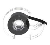 HYTROVE Cinta Magnética Flexible Adhesiva en Rollo de Plástico Negro Dispensador para Fotos y Tarjetas en Casa o Taller sin Dejar Rastro