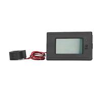 Hyuduo Amperímetro Voltímetro LCD Medidor de Panel Digital CA 40 a 280 V Voltaje de Corriente Monitor de Energía con Retroiluminación Azul Claro Pantalla 4 en 1 para Electricistas de Taller Doméstico
