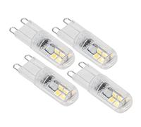 Hyuduo Bombilla G9, Luz Cálida Regulable de 1,4 W, Brillo de 200 Lm para Lámparas de Araña y de Techo