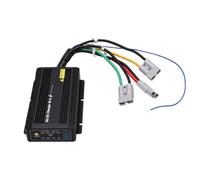 Hyuduo Cargador de Batería de 40A CC a CC con MPPT, Entrada Dual para | IP68 a Prueba de Agua, Carga de Tres Etapas para Gel AGM Calcio LFP, Protección de Polaridad Inversa contra