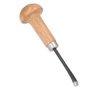 Hyuduo Cincel para Tallar Madera, Material de Haya y Acero, Gubia Recta para Principiantes y Profesionales en Carpintería