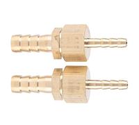 Hyuduo Conector de Enchufe Reductor de Púas de Latón, Accesorio de de Púa de Manguera Duradero de 4 Mm a 8 Mm para Mantenimiento y Reparación de Tuberías