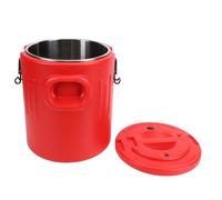 Hyuduo Enfriador de Bebidas Aislado Las 24 Horas Contenedor Térmico de Acero Inoxidable con Hebillas de Bloqueo a Prueba de Fugas para Picnics Al Aire Libre Catering Hogar