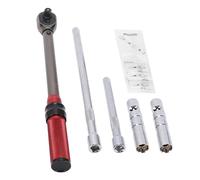 Hyuduo Juego de Llave de Torque de 1/4 in, 44-531 Lbf·in 5-60 N·m, Trinquete de 72 Dientes, Precisión del 3% para Mantenimiento de Bicicleta, E-Bike, Motocicleta