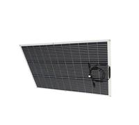 Hyuduo Panel Solar Flexible de 200 W, Cargador Solar, Ligero, Impermeable, Panel de Energía para Coche, Uso Doméstico Al Aire Libre, con Diseño Listo para Controlador para RV Camping Backup