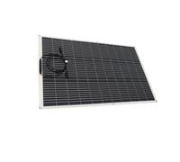 Hyuduo Panel Solar Flexible de 200 W, Cargador Solar, Ligero, Impermeable, Panel de Energía para Coche, Uso Doméstico Al Aire Libre, con Diseño Listo para Controlador para RV Camping Backup