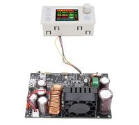 Hyuduo Regulador de Voltaje Ajustable, Módulo de Fuente de Alimentación ABS con Pantalla Digital de 1,8 Pulgadas, Salida CC de 1750 W para Proyectos de Laboratorio y Bricolaje