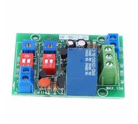 Hyuduo Relé de Ciclo Infinito, Módulo de Interruptor de Retardo de Temporizador Ajustable con Función ON OFF para Automatización Doméstica e Industrial de 0,5 S a 1000 Min