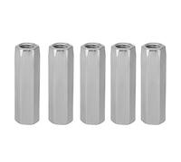 Hyuduo Tuercas Hexagonales M10 Acero Galvanizado 5 Piezas 40mm 50mm para Ensamblaje Industrial Automoción Construcción Fijación Robusta Carpintería Industrial
