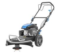 Hyundai Potente césped de gasolina autopropulsado de alta resistencia, cortacésped, HYFT60SP, azul