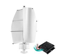 HYZHANHONG Kit Generador Eólico de 4000W, 12V24V48V220V 5 Aspas con Controlador, Solución de Energía Renovable de Alta Eficiencia para Hogar, Farolas y Energía Fuera de Red,48v
