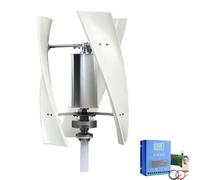 HYZHANHONG Turbina Eólica de Eje Vertical Sin Ruido 9000W Kit Completo