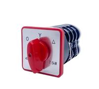 HZ5-40/7.5KW M07 Star Start Motor de doble velocidad conmutación alta y baja 40A interruptor de leva giratorio de transferencia Universal