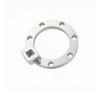 Hzoibyze Util Diferencial con Extremo Anular 92 Mm y Boca Interior 62 Mm en Acero Cromo Vanadio para Asegurar y smontar Tuercas Eje Trasero con Adaptador