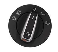 HZTWFC Interruptor del faro de Chrome OEM # 3B0 941 531 3BD941531 Para VW Golf Passat Lupo Bora Polo
