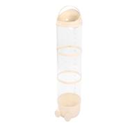Hztyyier Tubo de Almacenamiento de Juguetes, Organizador de Felpa Transparente, Contenedor Espacioso para Sala de Juegos, Dormitorio, Material Seguro para Niños (YELLOW)