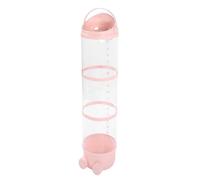 Hztyyier Tubo de Almacenamiento de Juguetes, Organizador de Felpa Transparente, Contenedor Espacioso para Sala de Juegos, Dormitorio, Material Seguro para Niños (PINK)