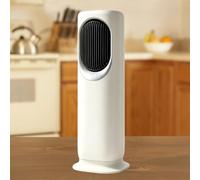HZWJD Ventiladores De Pedestal,Aire Acondicionado Portátil,Enfriador De Aire Evaporativo,Asa Oculta,Temporizador De 12 Horas,3 Velocidades,Oscilación De 90° White,82 * 25 * 21CM