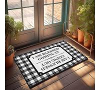 I Am Blessed Coming In And Going Out - Alfombra de pasillo para un baño bonito, ultrafina