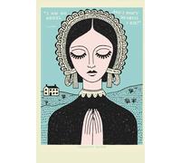 I Am No Angel and I Won't Be One Until I Die: Blank Journal: 120 Page Lined 6x9 Notebook with Jane Eyre Quote Cover