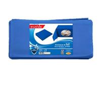 I CASAMICI ITALIA SRL (AMI) Movia mantel TNT 1 x 1 m 25 piezas azul, como en la foto