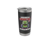 I Created A Monster He Calls Me Dad Vaso térmico de acero inoxidable de doble pared
