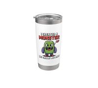 I Created A Monster He Calls Me Dad Vaso térmico de acero inoxidable de doble pared