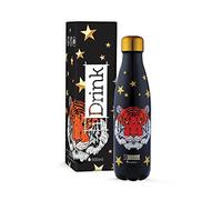 I-Drink Botella Térmica Doble Pared 350/500/750/1.000 ML, Decorada (500 ML, Tiger)