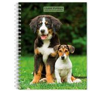 I Love Puppies 2027 6 X 7.75 Inch Spiral-Bound Wire-O Weekly Engagement Planner Calendar New Full-Color Image Every Week