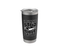 I Put The Stud In Bible Study Vaso térmico de acero inoxidable de doble pared