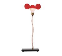 I Ricchi Poveri Toto Lámpara de Mesa Rojo