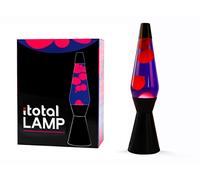 I-TOTAL -Lámpara de lava iluminante colorada (Azul/Fucsia)