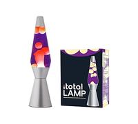 I-TOTAL -Lámpara de lava iluminante colorada (Morado 2)
